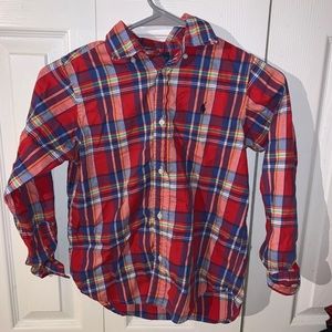 Plaid button up shirt